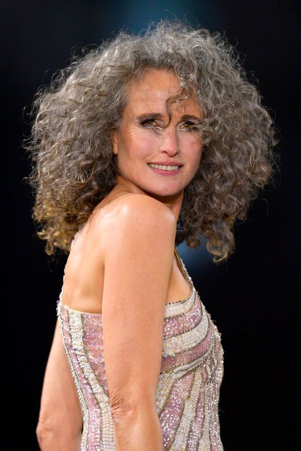 Andie MacDowell: A Timeless Icon Embracing Gray Hair