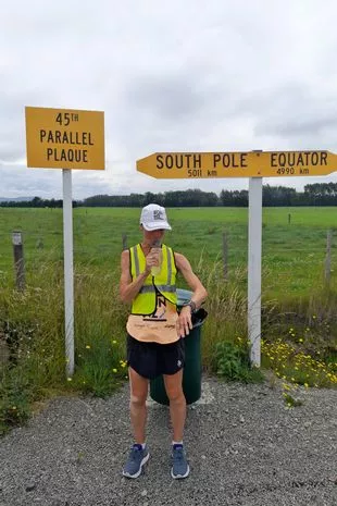 Woman Sets World Record by Running the Length of New Zealand