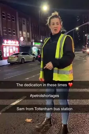 Hero Bus Worker Comes to the Rescue of Stranded Motorists in Petrol Panic Chaos