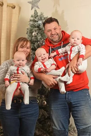 “‘Medical Marvel’ Triplets Set to Celebrate Their First-Ever Christmas in Style”