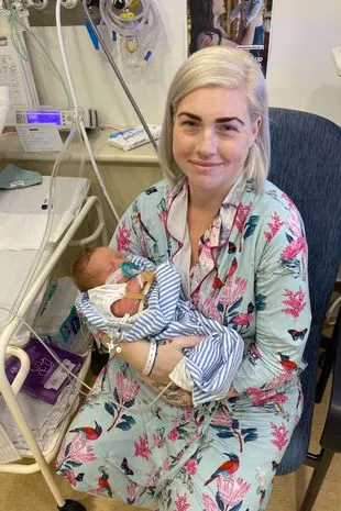 Miracle Baby Boy Arrives Just in Time for Christmas