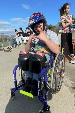 A 12-Year-Old Boy Makes History in the UK by Performing a Backflip in a Wheelchair