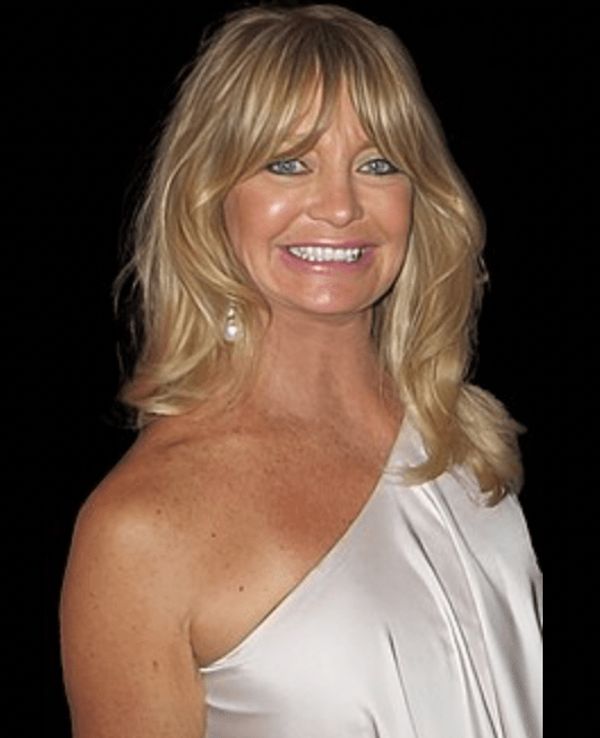 Goldie Hawn at a charity event