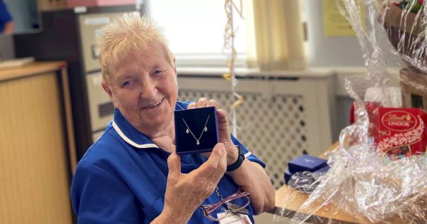 Norma Newcombe, Britain's oldest nurse