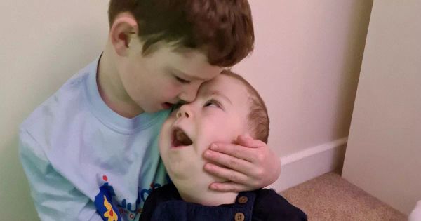 Brave boy's mission to travel 6,786-mile distance round moon for sick little bro