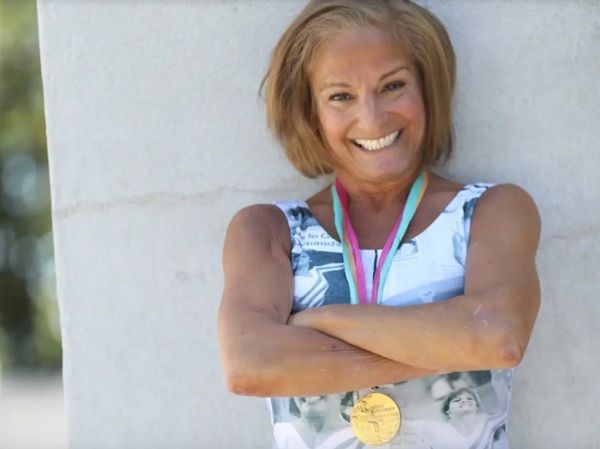 Mary Lou Retton and her family