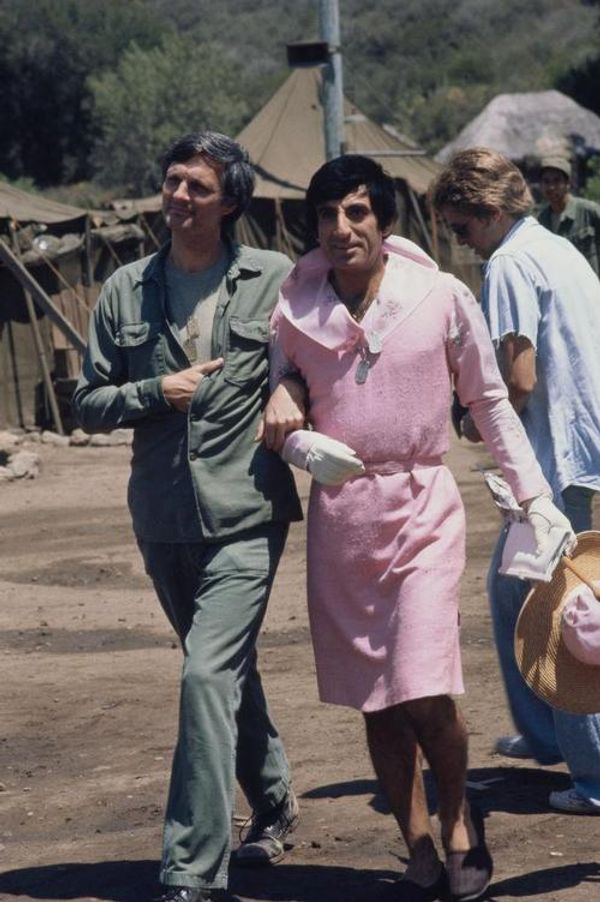 Jamie Farr and his family