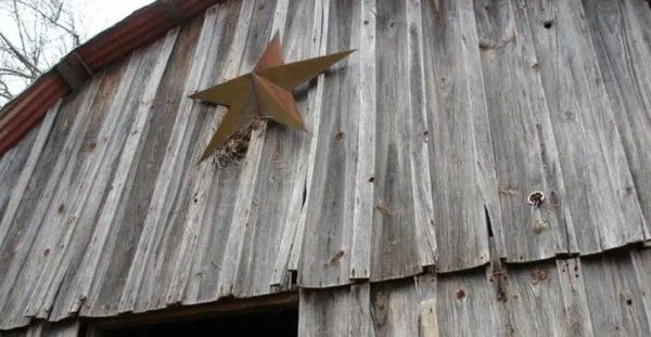 Barn Stars on a Barn