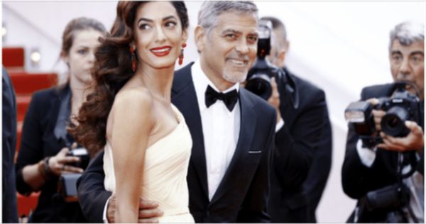 George and Amal Clooney