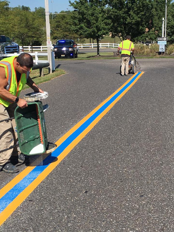 Decoding the Meaning Behind the Blue Line Painted on the Street