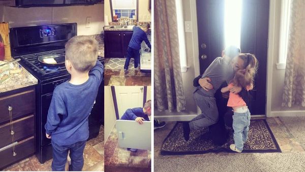 Mom Received Criticism For Posting Pictures Of Her Kid Doing Household Chores, But Her Response Is Brilliant