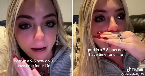 College Graduate Broke Down In Tears As She Revealed Her Struggle With Her New 9 To 5 “Crazy” Work Schedule