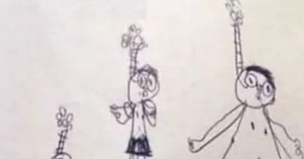 Drawing By 6-Year-Old Prompts Teacher To Call For Help