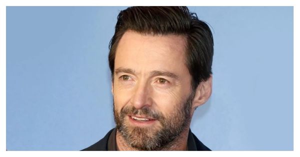 Hugh Jackman on the shore