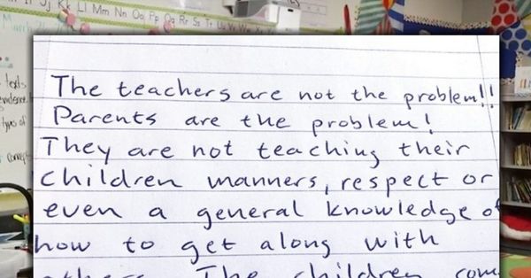 Retired Teacher’s Letter To Parents: A Perspective Worth Considering