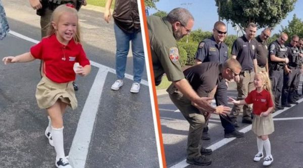 A Heartwarming Escort for a Fallen Officer’s Daughter