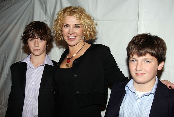 Natasha Richardson with her sons