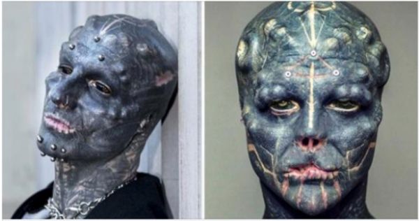 The Most Extreme Body Modification: Meet Anthony Loffredo, a.k.a. “Black Alien”