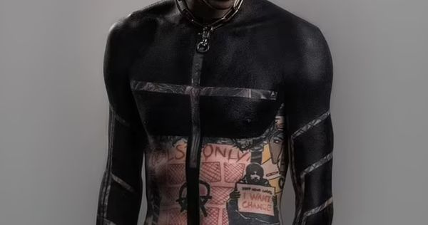 Fans Are Concerned After Celeb Shows Off His Huge “Black Ink” Body Tattoo