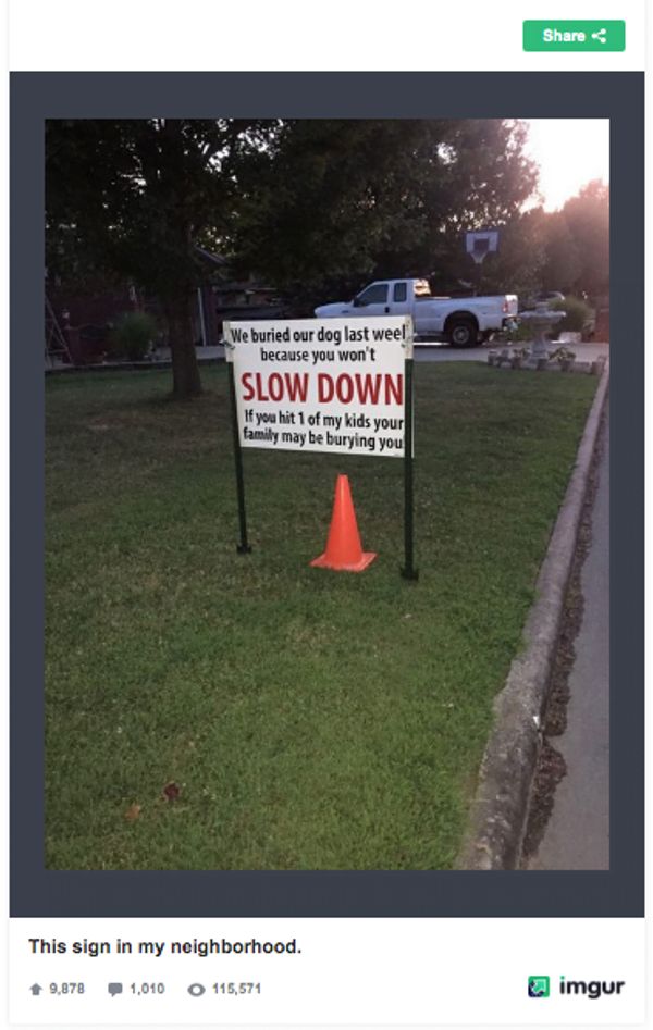 Dog Crossing Sign