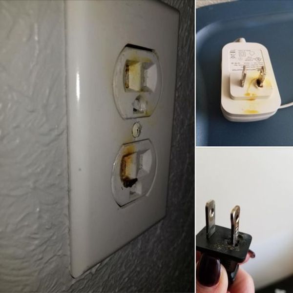 Mom Warns Others About The Link Between A ‘Fishy Smell’ And Melting Electrical Outlets