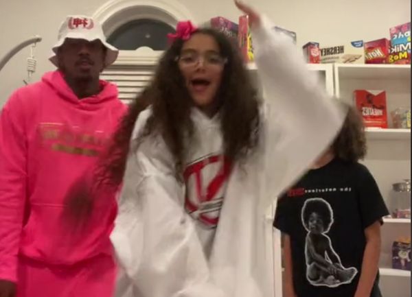 Nick Cannon and His 12-Year-Old Twins Dance on TikTok