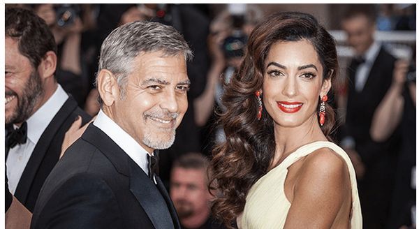 Amal and George Clooney