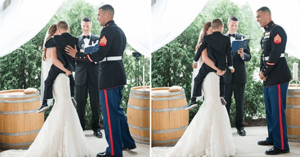 A Heartwarming Moment at a Wedding That Will Melt Your Heart