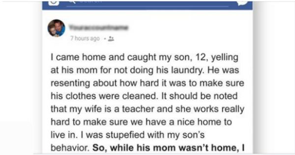 Dad Teaches His Son the Value of Responsibility