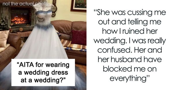 “Am I The Jerk For Wearing A Wedding Dress At A Wedding?”