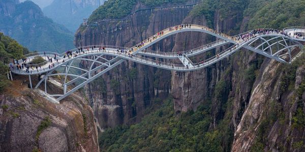 Glass-Bottom Ruyi Bridge: The Scariest Bridge in the World