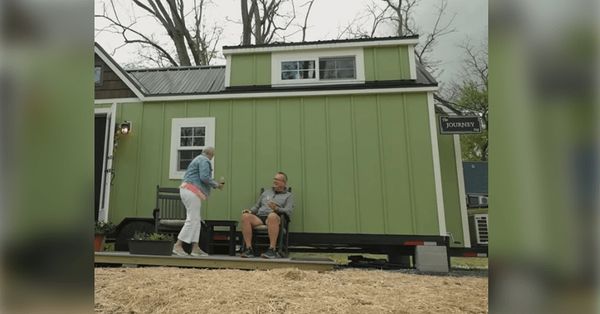 Grandparent Getaway: Retired Couple Sets Up Tiny Home to Be Closer to Grandkids