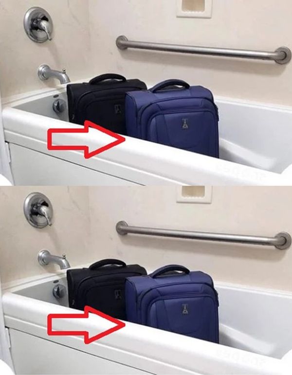 Headed to a Hotel? Here’s Why You Should Put Your Luggage in the Bathtub