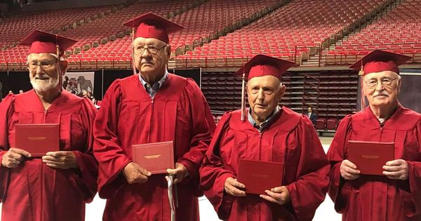 Four Veterans Finally Receive their High School Diplomas