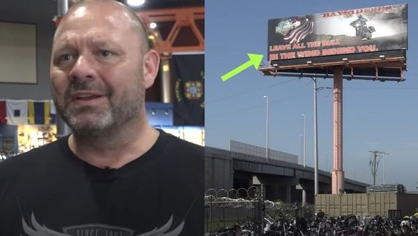 Controversial Harley-Davidson Billboard Causes Stir