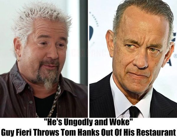 When Tom Hanks Met Guy Fieri in Flavortown