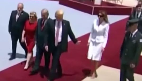 Now We Know The Real Reason Melania “Swatted” Trump’s Hand Away