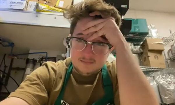 Starbucks Worker Reduced To Tears With 8-Hour Shift