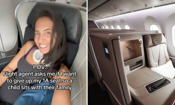 People Are Fuming After Woman Refuses To Give Up Her First-Class Seat To A Child