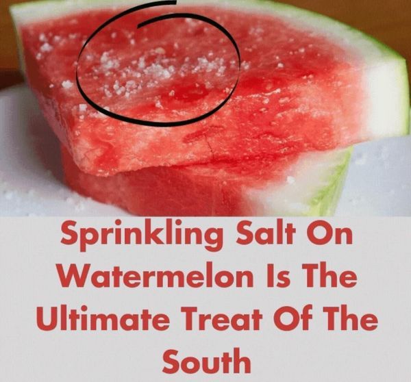 Enhancing the Flavor and Enjoyment of Watermelon with Salt