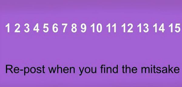 Can You Spot the Mistake in This Puzzle?