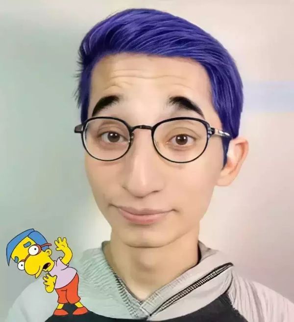 Milhouse Van Houten. (Instagram/@hidreley)