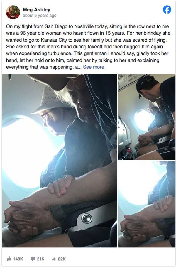 A Heartwarming Act of Kindness on a Flight