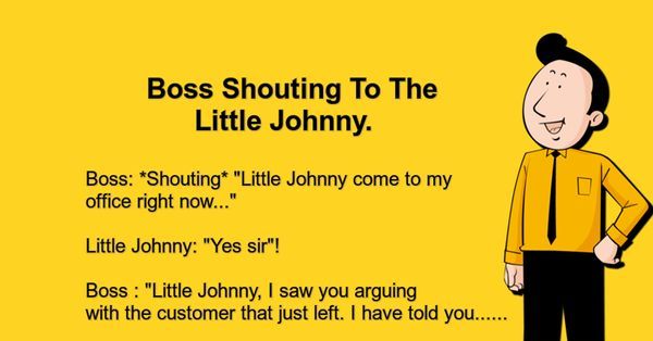 Little Johnny and the Customer