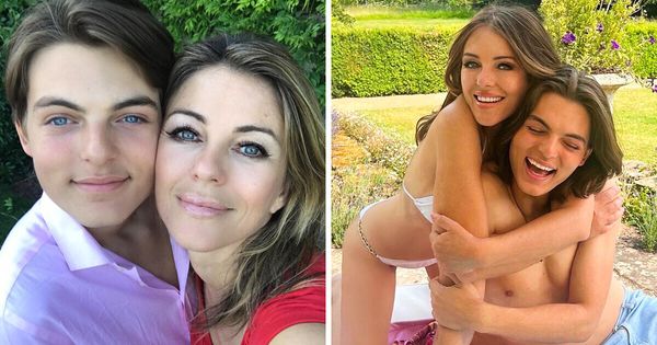 Elizabeth Hurley Finds Empowerment in Filming Intimate Scenes With Her Son