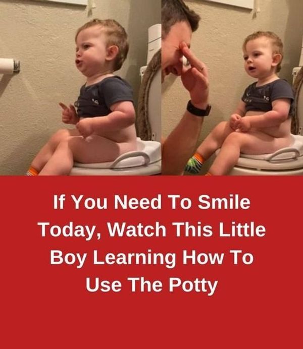 Little Boy’s Potty Training Journey Will Warm Your Heart