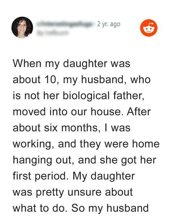 My Husband Stepped Up When Our Daughter had Her First Period