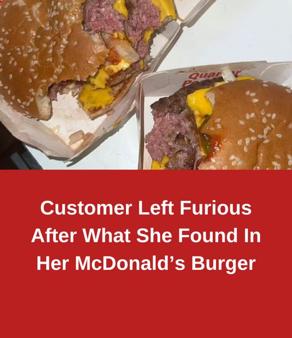 Raw Meat Found in McDonald’s Burger: A Disturbing Incident