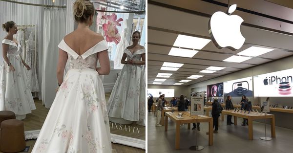 Apple Explains the Mystifying Wedding Dress Photo