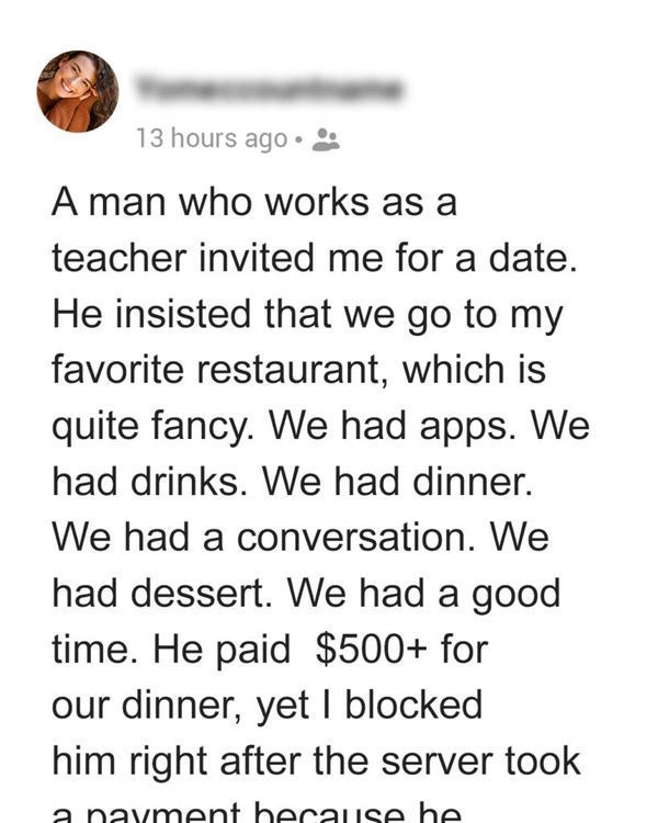 A Unique First Date Experience